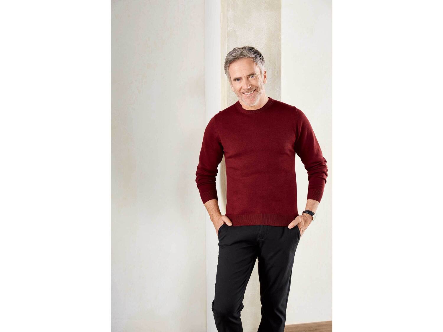Sweter z bawełny Livergy, cena 34,99 PLN
- rozmiary: M-XXL
- 100% bawełny
Dostępne ...