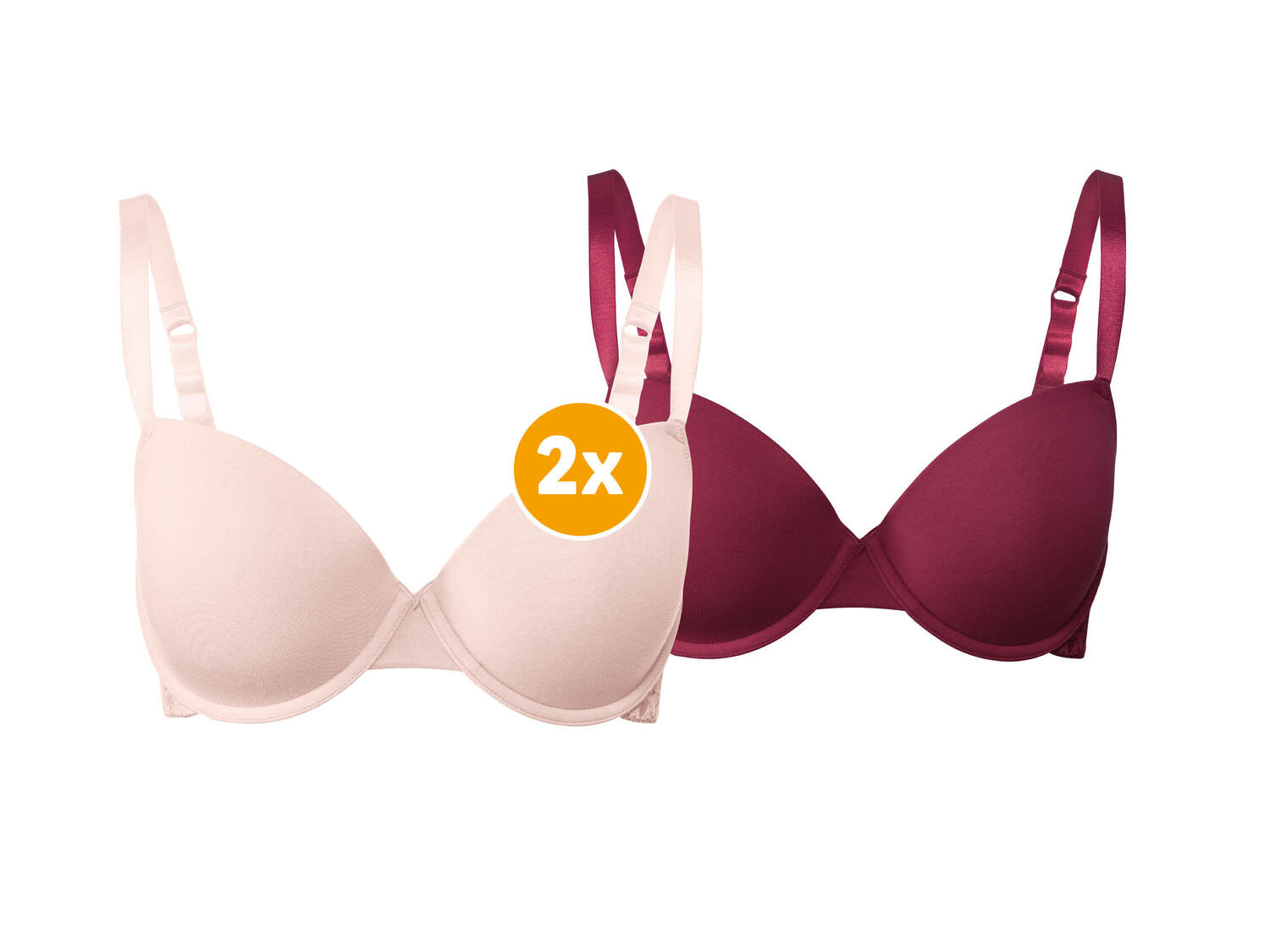 Biustonosze, 2 szt.* Esmara Lingerie, cena 17,49 PLN
*Artykuł dostępny wyłącznie ...