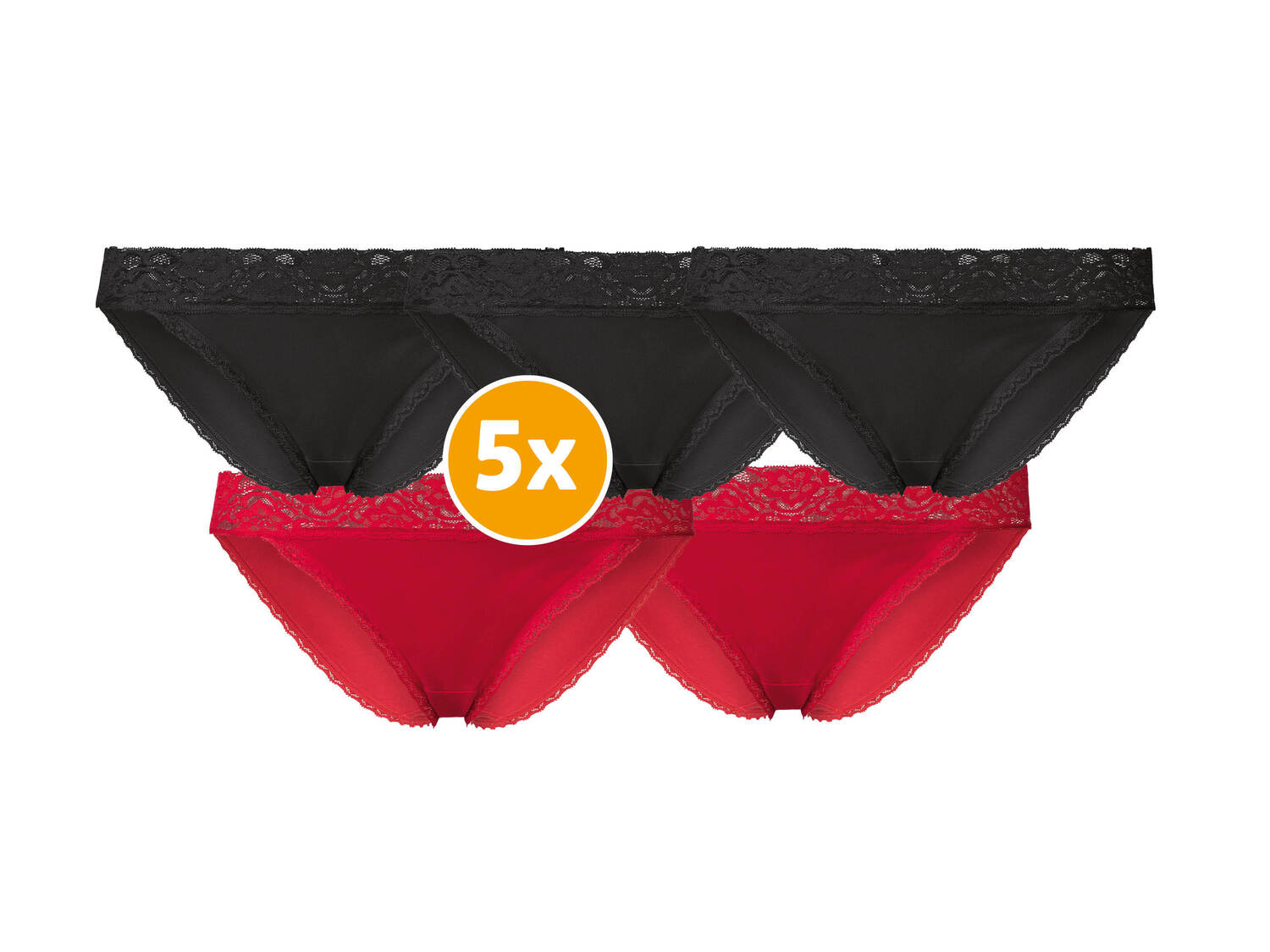 Majtki figi, 5 par* Esmara Lingerie, cena 6,99 PLN
*Artykuł dostępny wyłącznie ...