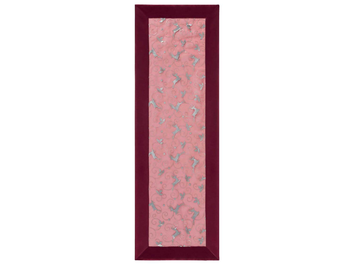 Bieżnik Meradiso, cena 14,99 PLN
50 x 150 cm
- oeko