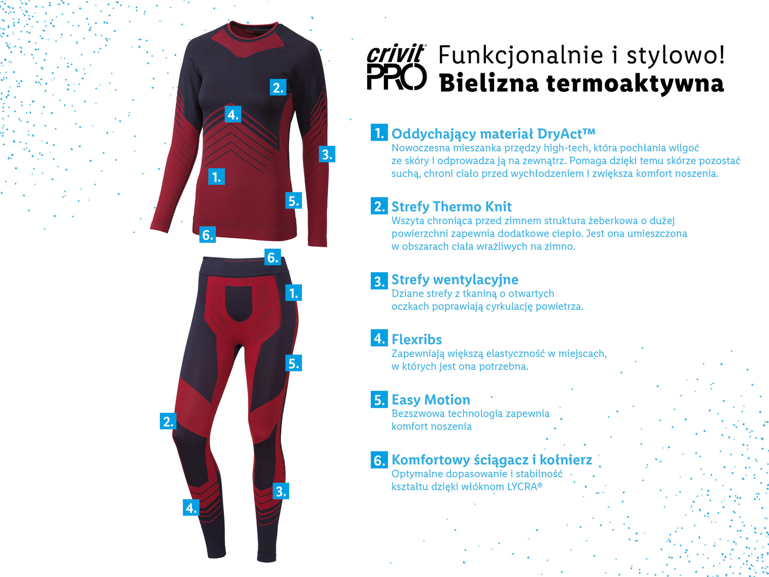 Termoaktywne legginsy narciarskie Oeko Tex, cena 35,00 PLN
damskie
- optymalne ...