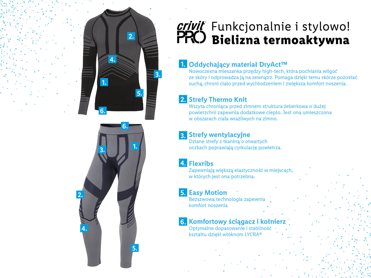 Termoaktywne legginsy narciarskie Oeko Tex, cena 35,00 PLN
męskie
- optymalne ...
