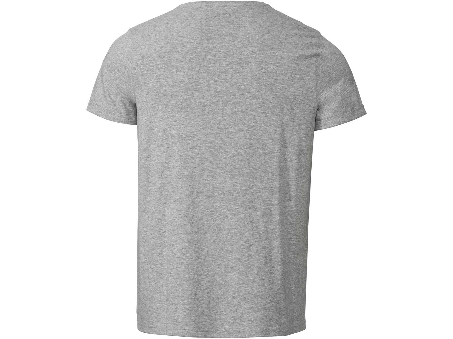 T-shirt męski Livergy, cena 24,99 PLN
- 90% bawełny, 10% wiskozy
- zmieniający ...