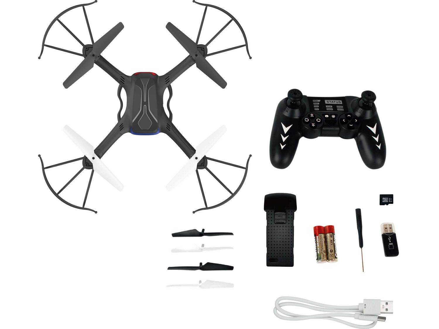 Quadrocopter z wbudowaną kamerą , cena 159,00 PLN
2 kolory
- bogaty zestaw ...