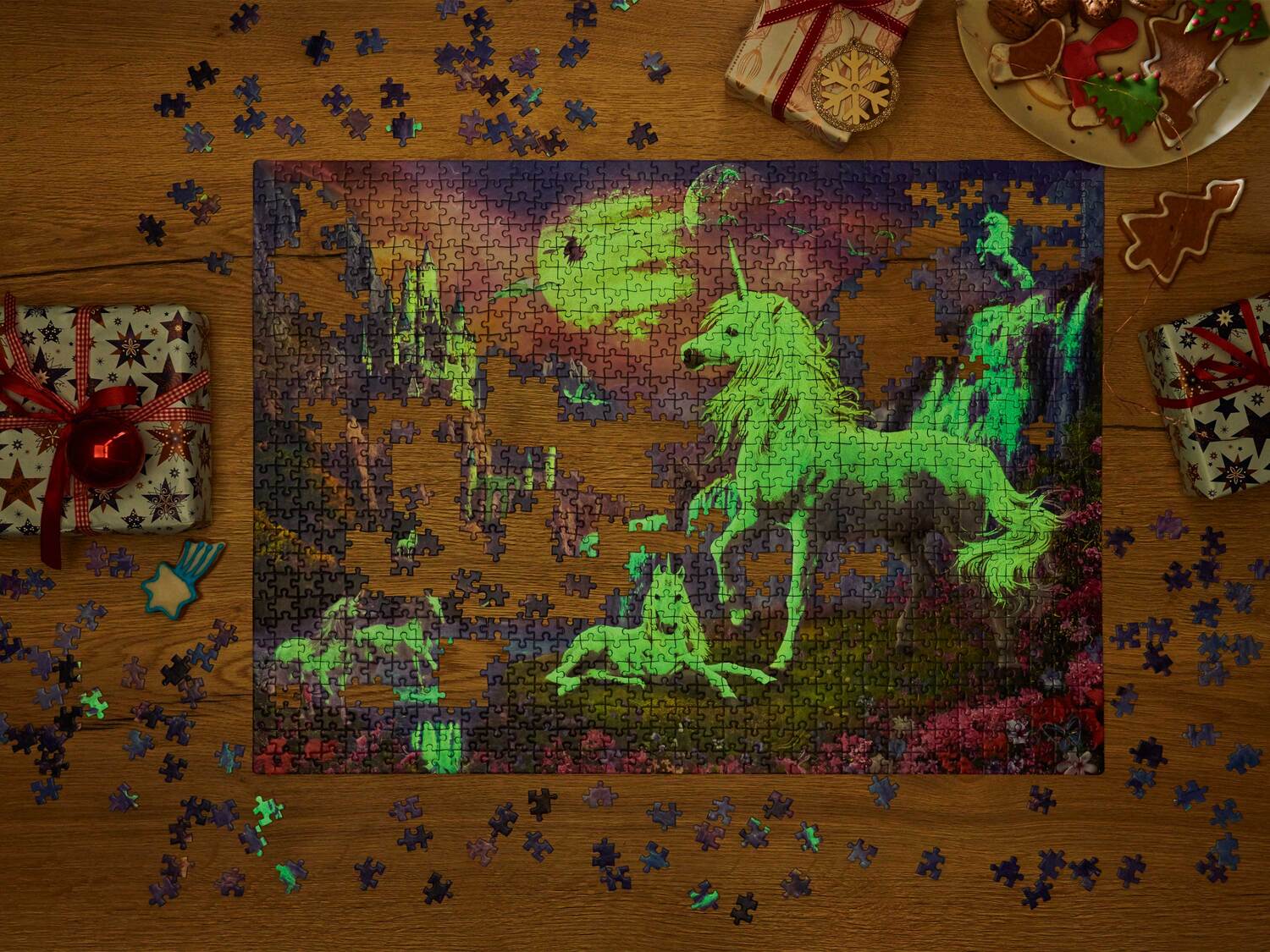 Puzzle 3D lub fluorescencyjne, 1000 elementów Clementoni, cena 14,99 PLN
5 zestawów ...