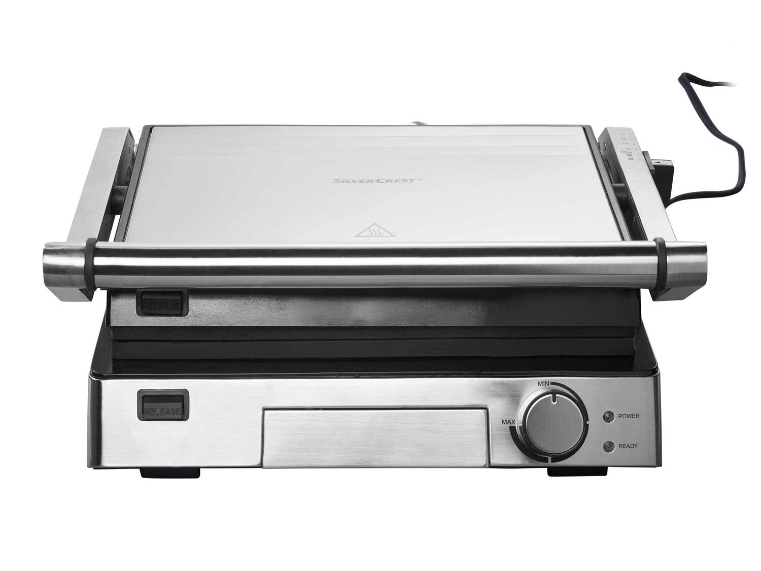 Grill kontaktowy 2000 W Silverscrest Kitchen Tools, cena 99,00 PLN
- wymiary (zamknięty): ...