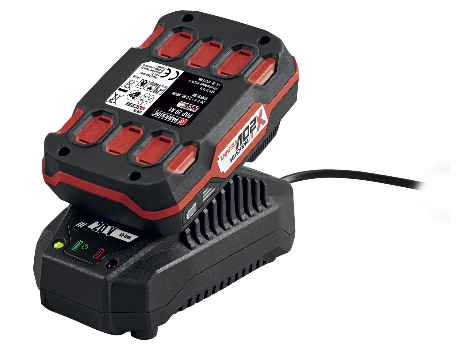Akumulatorowe urządzenie wielofunkcyjne 4 w 1, 20 V Parkside X20VTeam, cena 199,00 ...