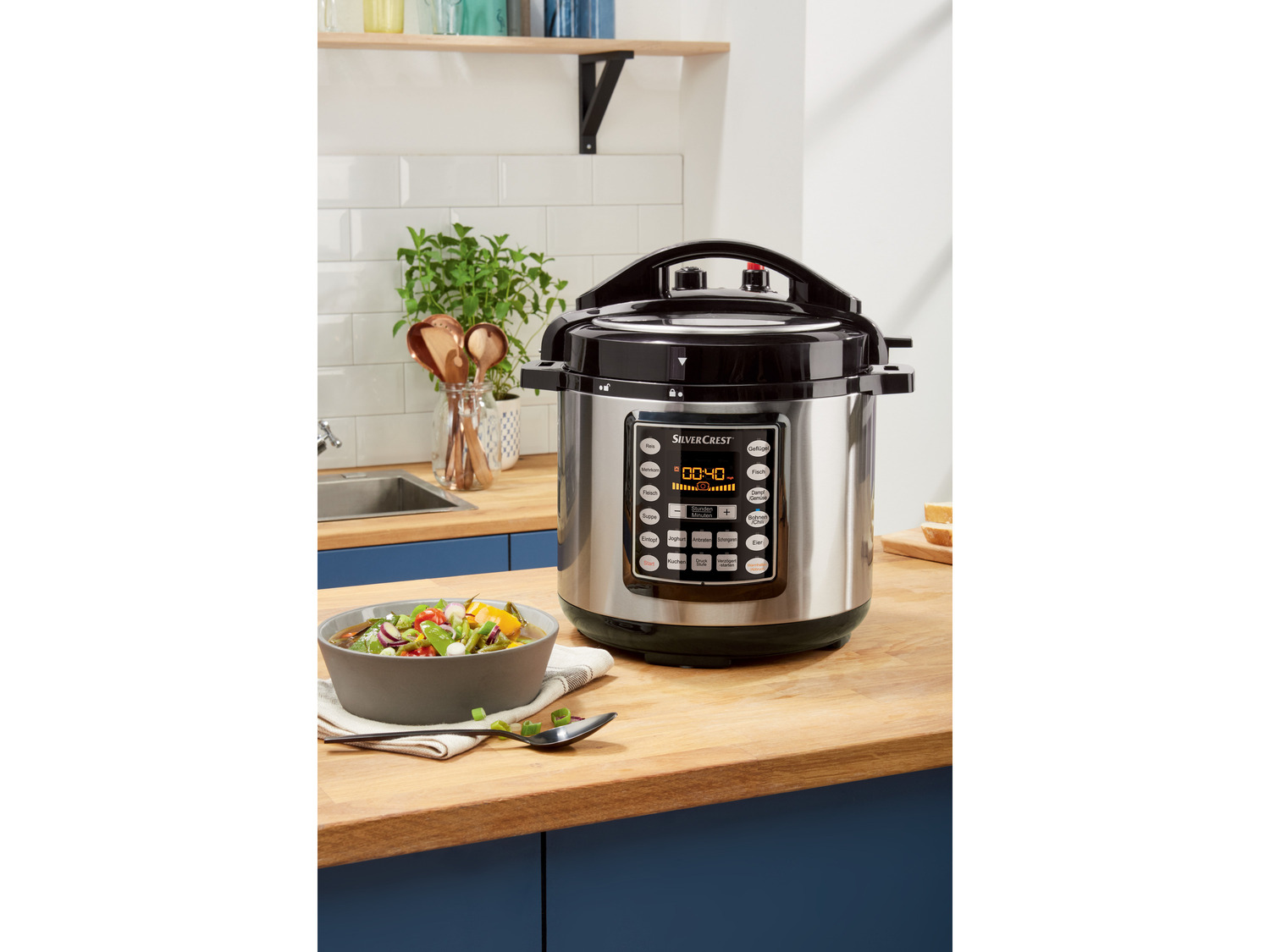Wielofunkcyjny szybkowar 1000 W Silverscrest Kitchen Tools, cena 299,00 PLN
- ...