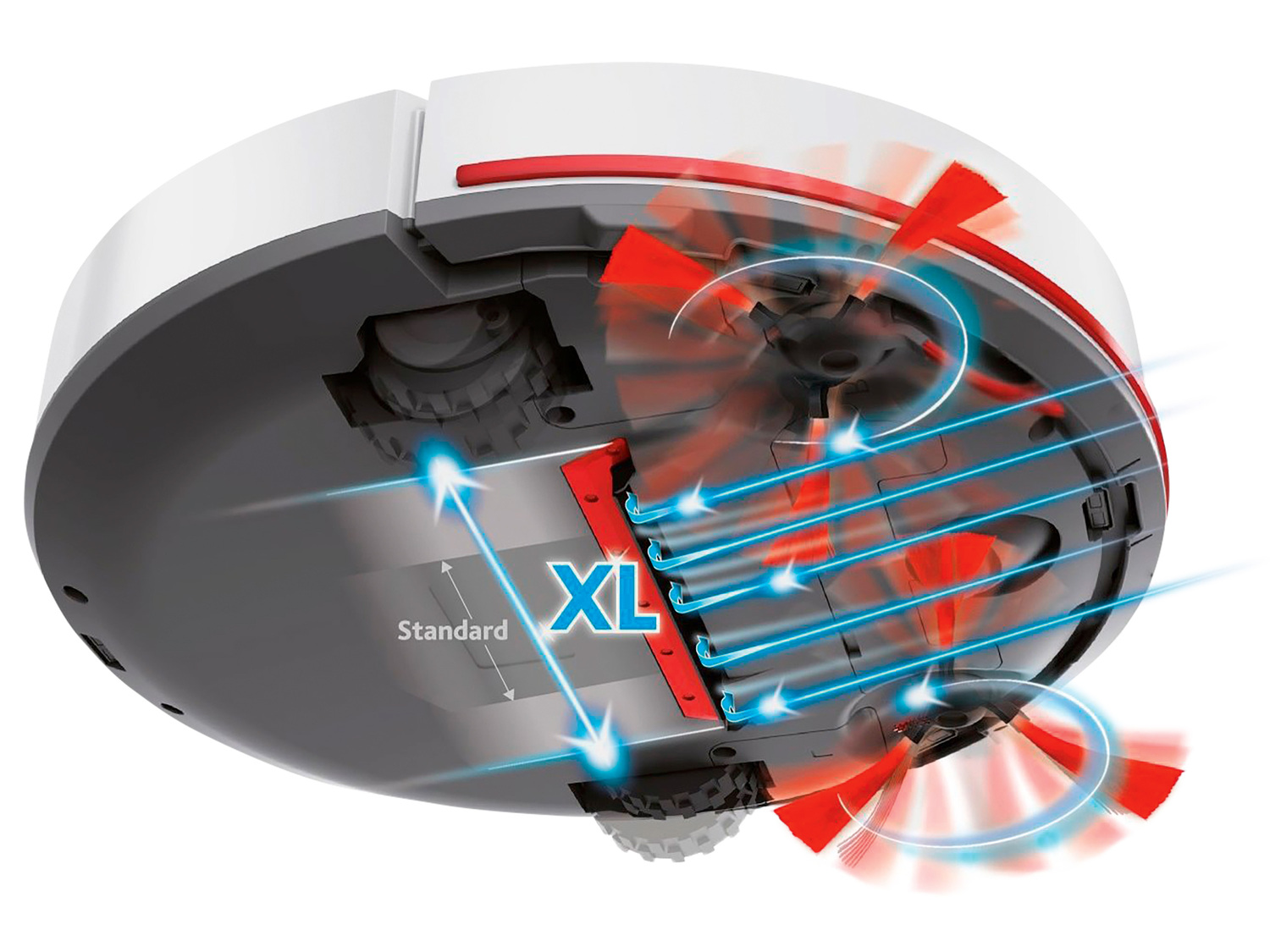 Robot sprzątający VR ONE Vileda, cena 399,00 PLN
- 2 tryby trasy: jazda zygzakiem ...