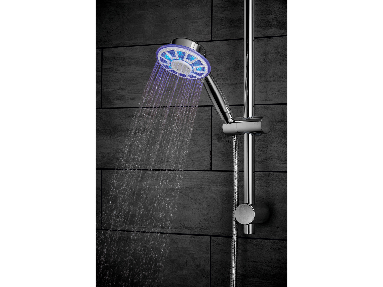 Słuchawka prysznicowa LED Miomare, cena 34,99 PLN
- 6 diod LED
- wbudowany czujnik ...