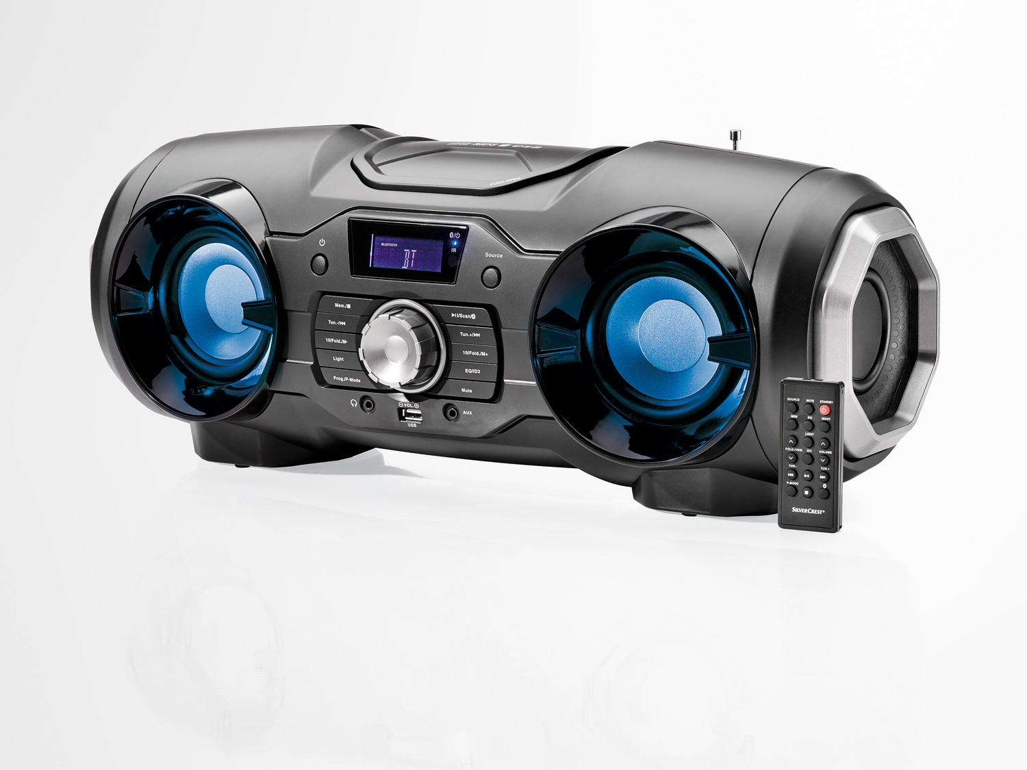 Radioodtwarzacz CD z systemem nagłośnienia stereo Bluetooth® Silvercrest, cena ...