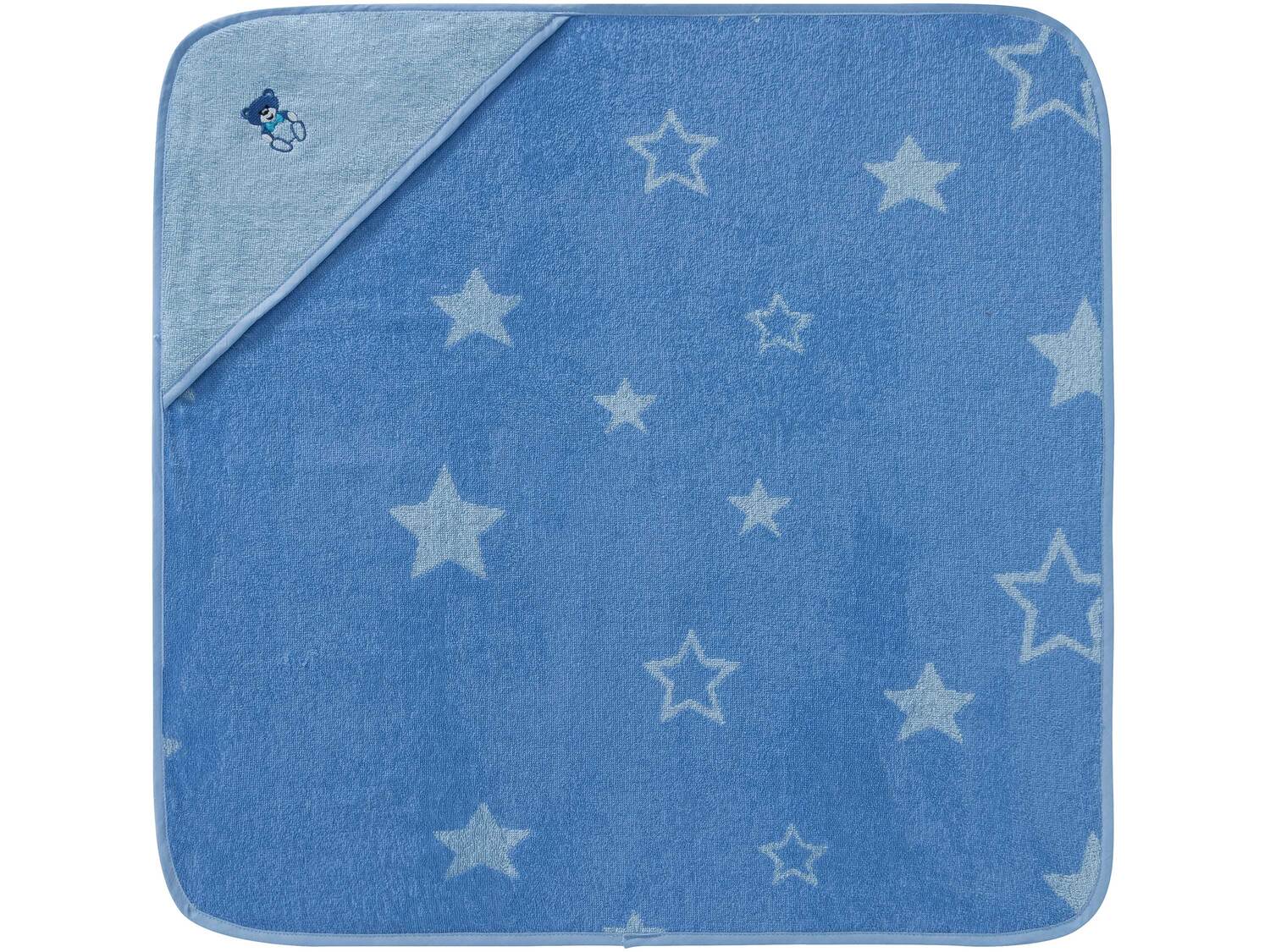 Ręcznik dziecięcy z kapturem 75 x 75 cm Lupilu, cena 24,99 PLN
3 wzory
- 100% ...