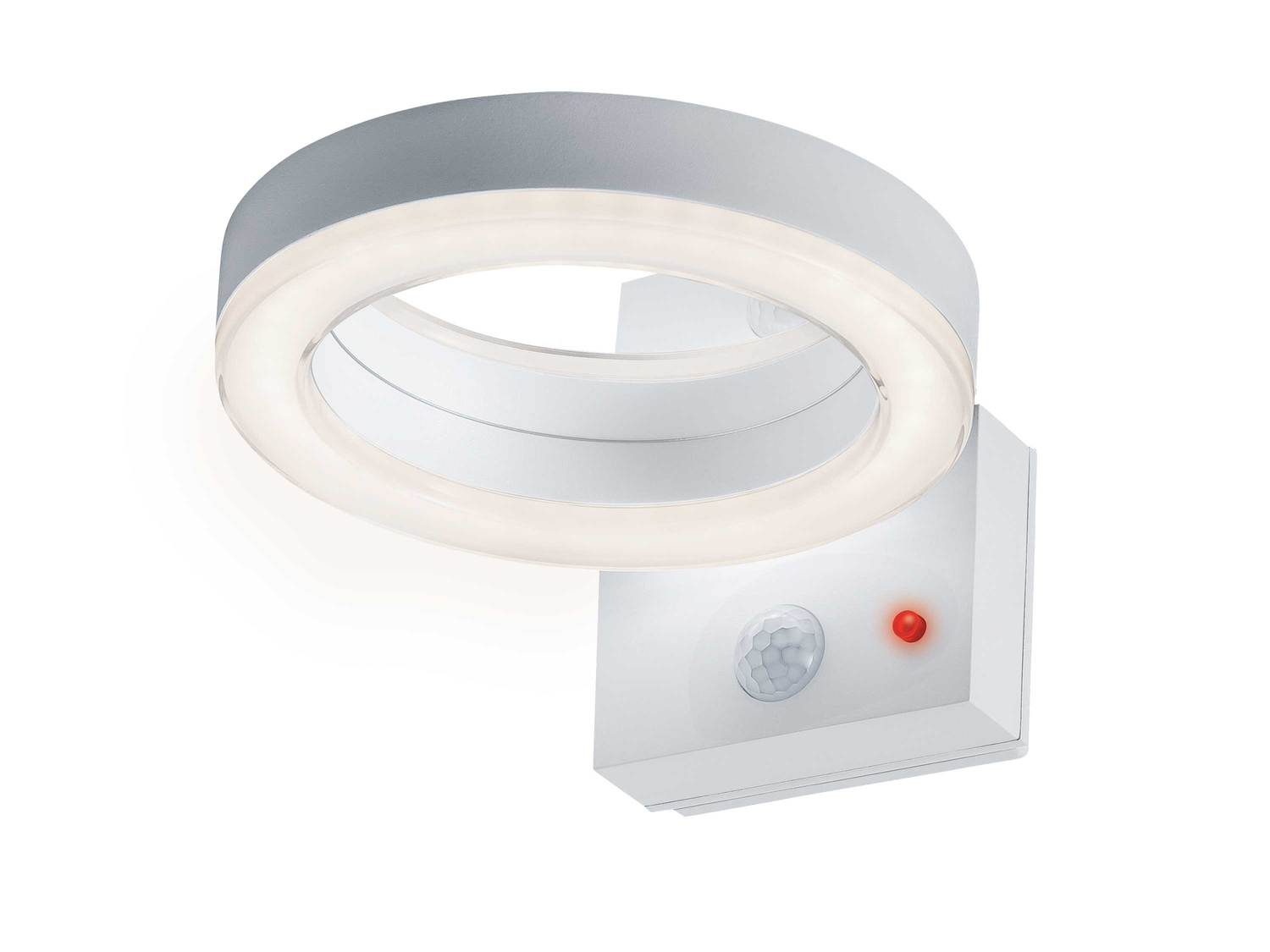 Zewnętrzna lampa solarna LED z czujnikiem ruchu i zmierzchu Livarno Lux, cena 74,90 ...