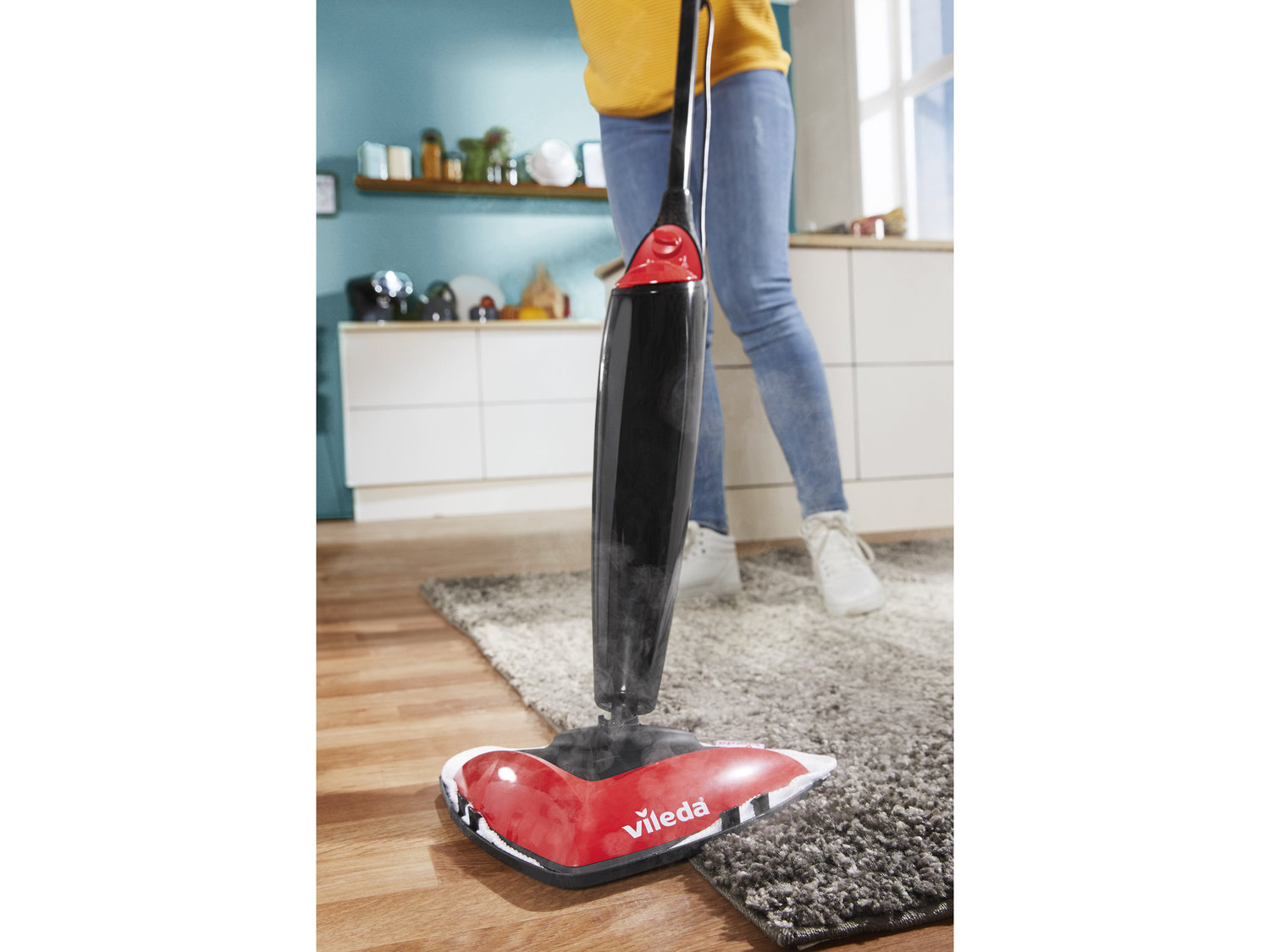 VILEDA Mop parowy 1550 W Vileda, cena 199,00 PLN
Czyszczenie bez detergentów ...