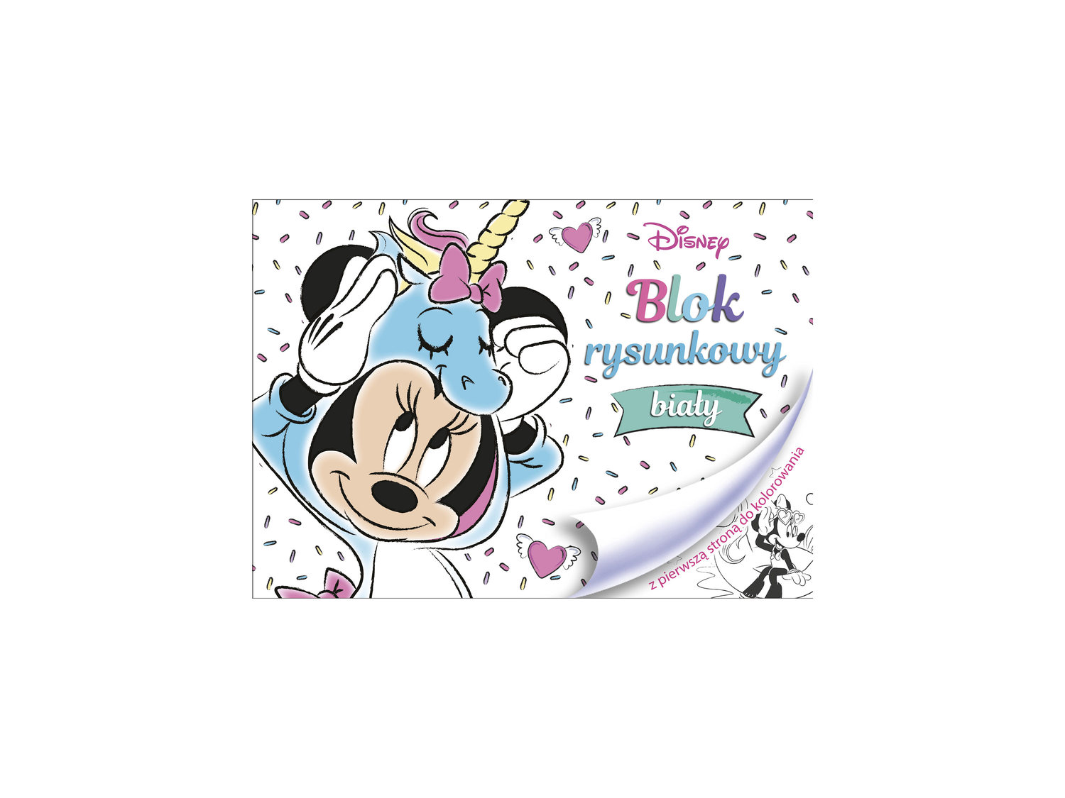 Blok A4 Disney rysunkowy, 20 kartek , cena 1,29 PLN
- kolorowanka na pierwszej stronie