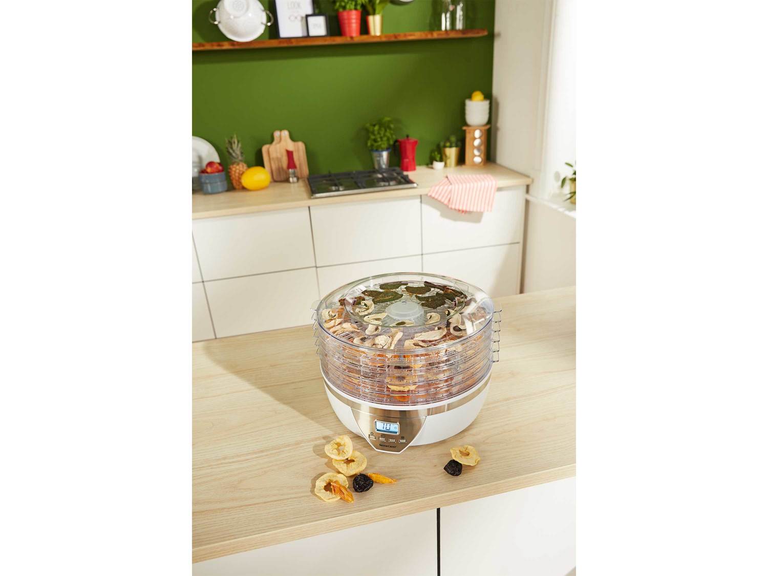 Suszarka spożywcza 350 W Silvercrest Kitchen Tools, cena 111,00 PLN
Do suszenia: ...