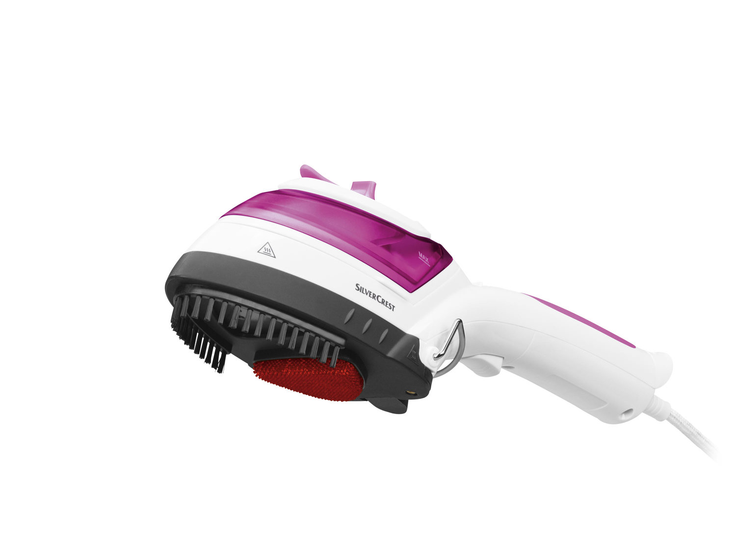 Szczotka parowa 1000 W Silvercrest, cena 39,99 PLN
4 W 1:
- odprasowywanie
- ...
