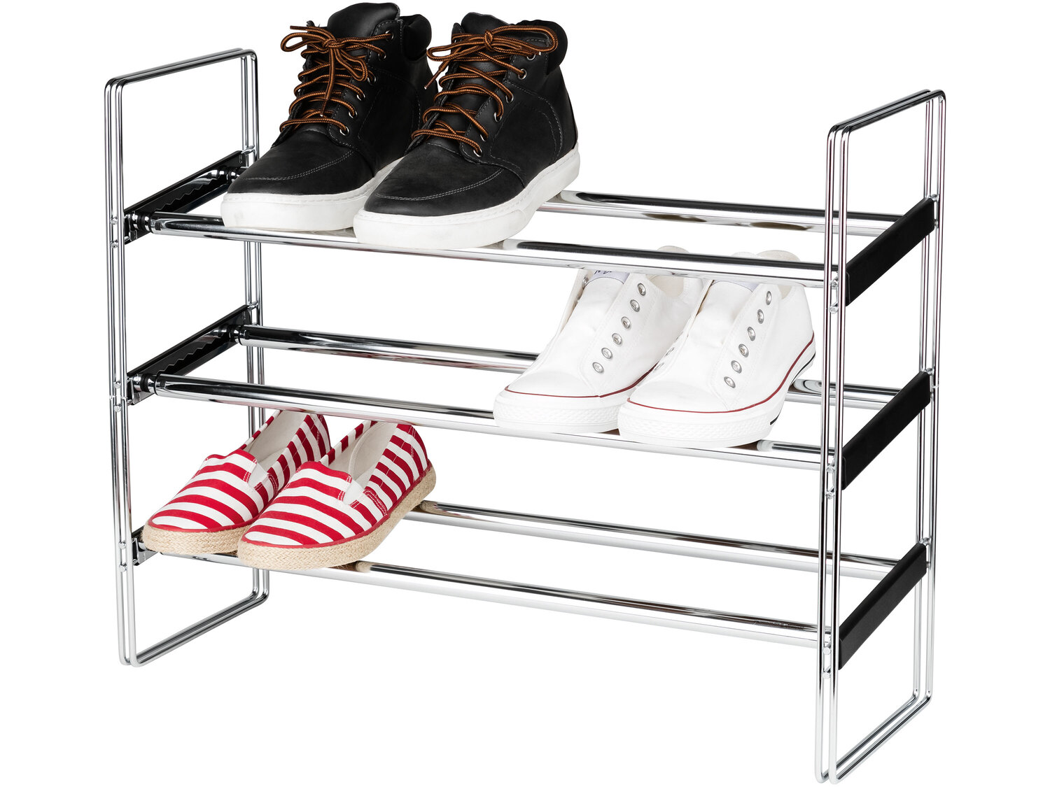 Rozsuwany regał na buty Livarno Living, cena 64,90 PLN
- z chromowanego metalu
- ...