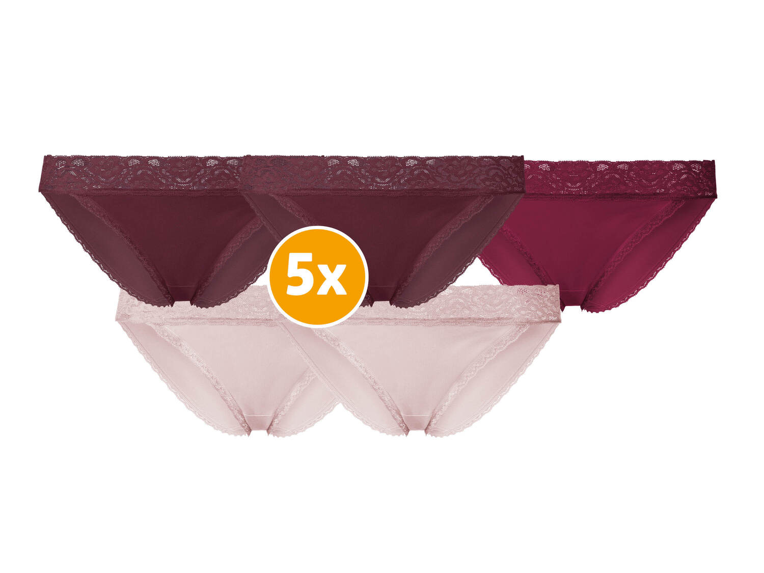 Majtki figi, 5 par* Esmara Lingerie, cena 6,99 PLN
*Artykuł dostępny wyłącznie ...