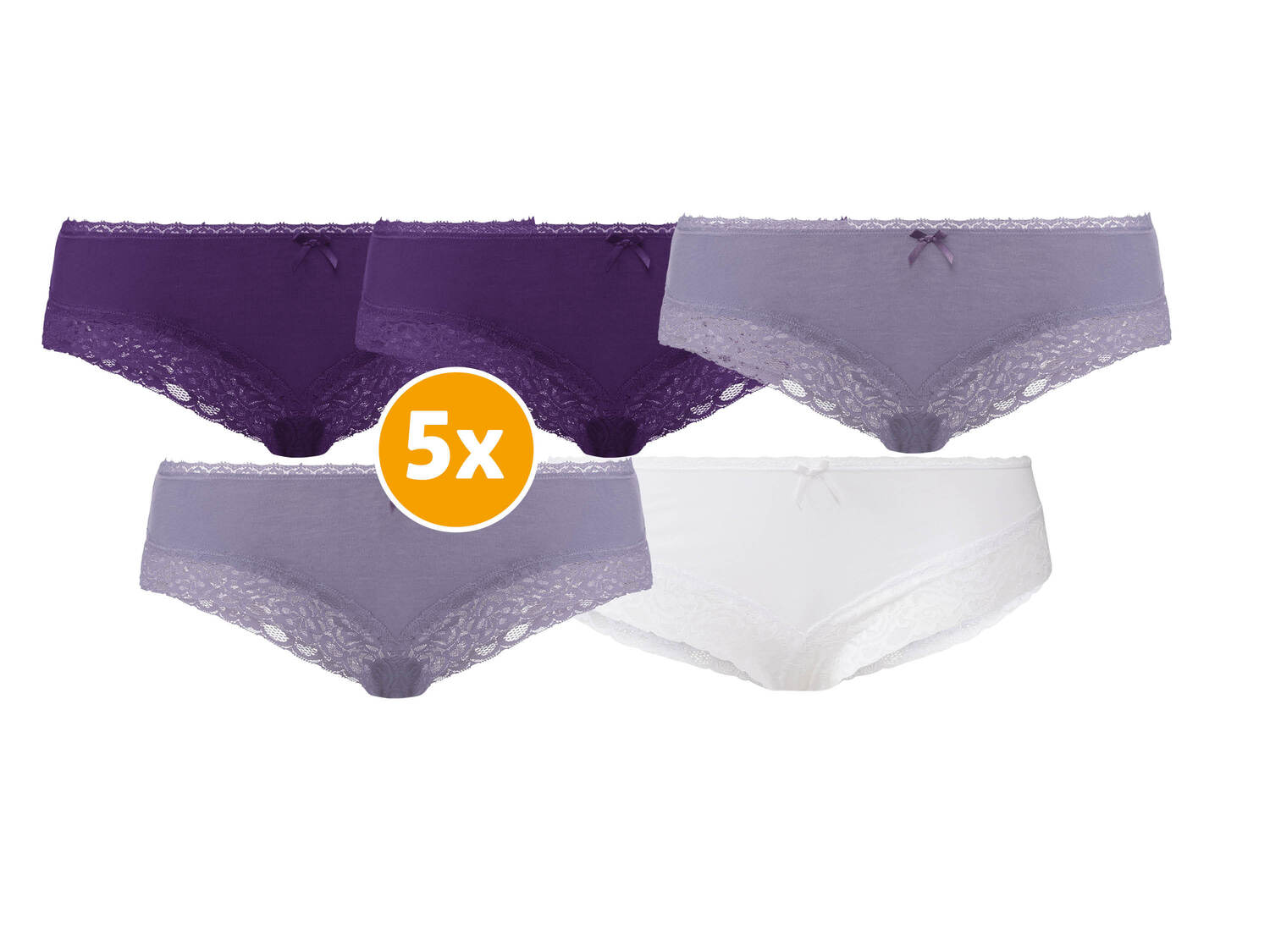 Majtki typu hipster, 5 par* Esmara Lingerie, cena 6,99 PLN
*Artykuł dostępny ...