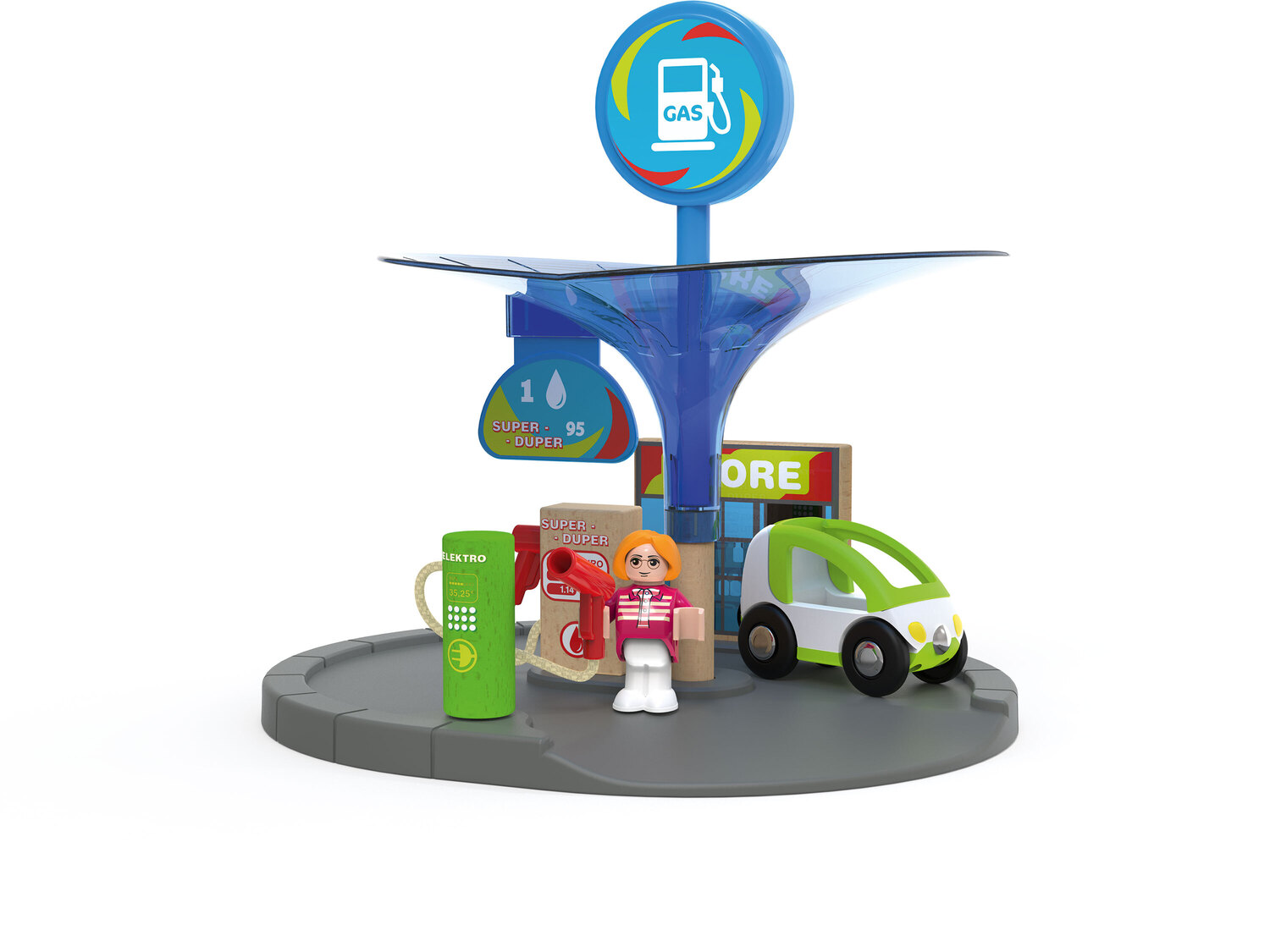 Drewniana autostrada Playtive Junior, cena 88,00 PLN
- AUTOSTRADA: 40 ELEMENTÓW
- ...