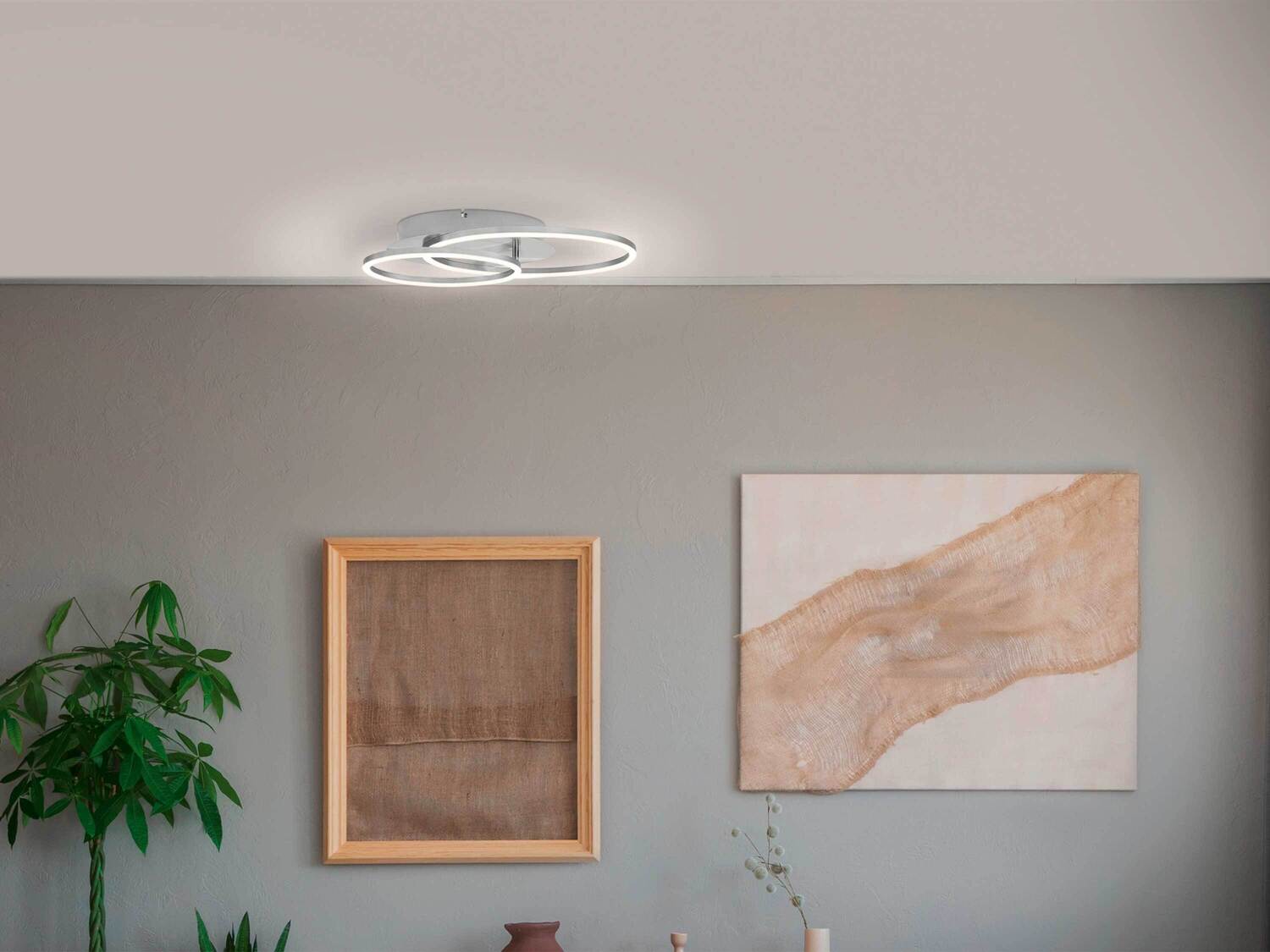 Lampa LED Livarno, cena 129,00 PLN
- do montażu na ścianie lub sufcie
- barwa ...