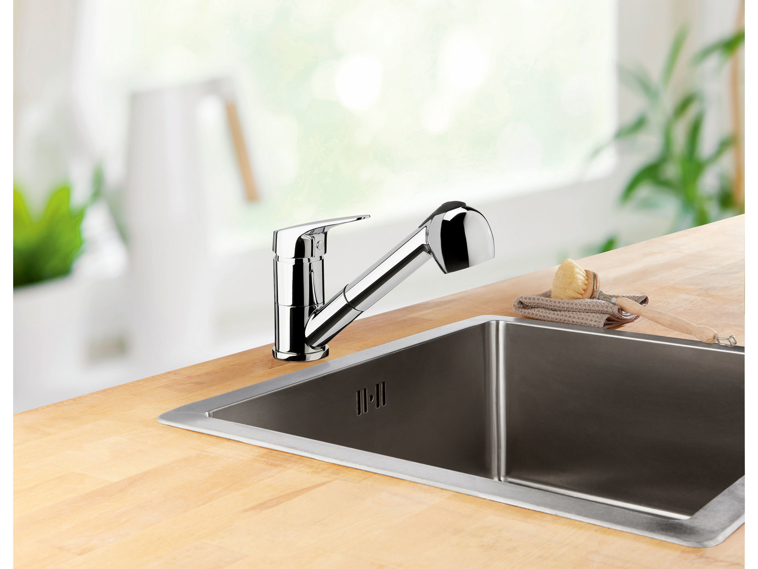 Bateria zlewozmywakowa z tarczą ceramiczną Miomare, cena 119,00 PLN
- korpus ...