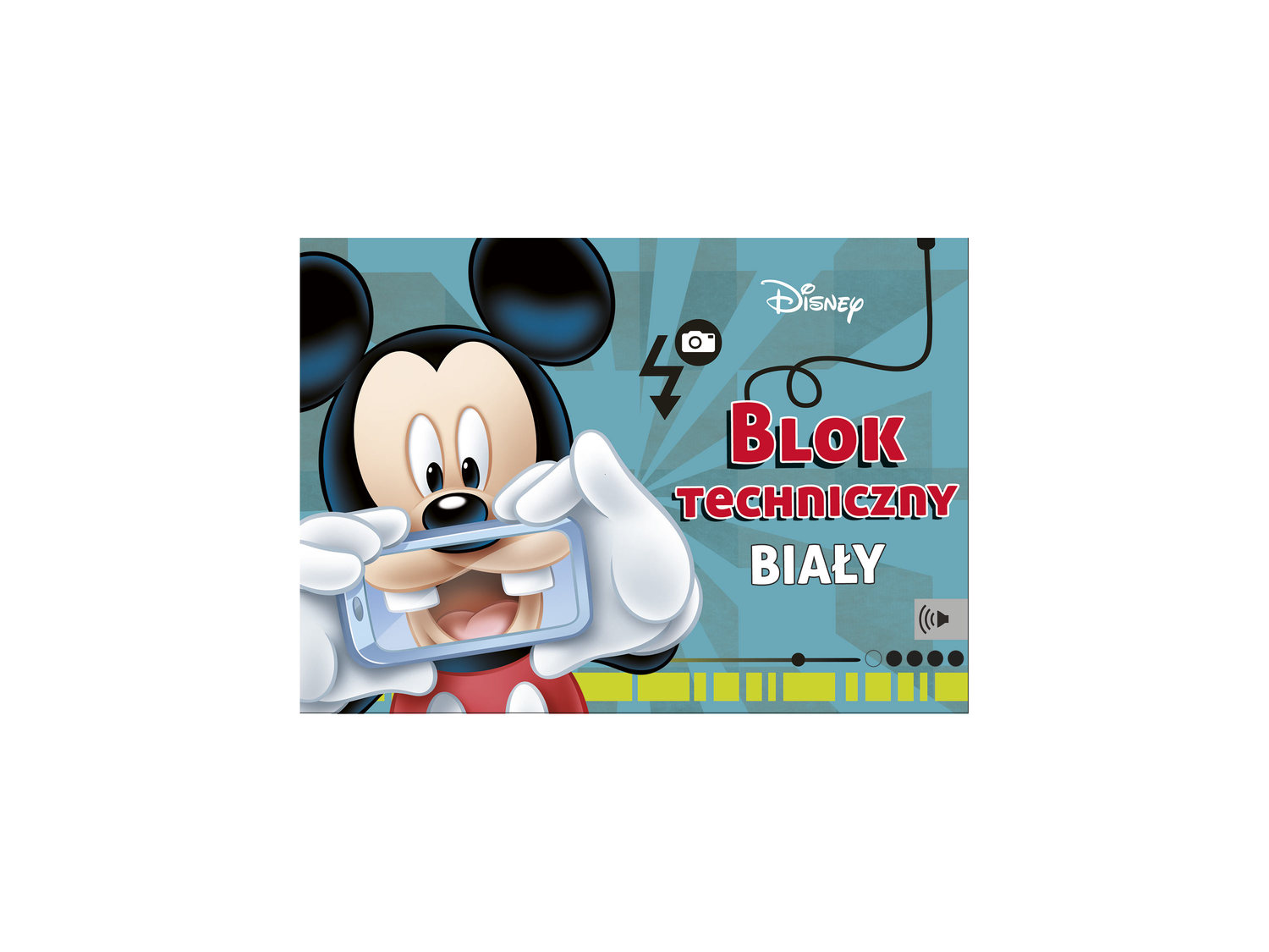 Blok A4 Disney techniczny, 10 kartek , cena 1,49 PLN
- kolorowanka na pierwszej stronie