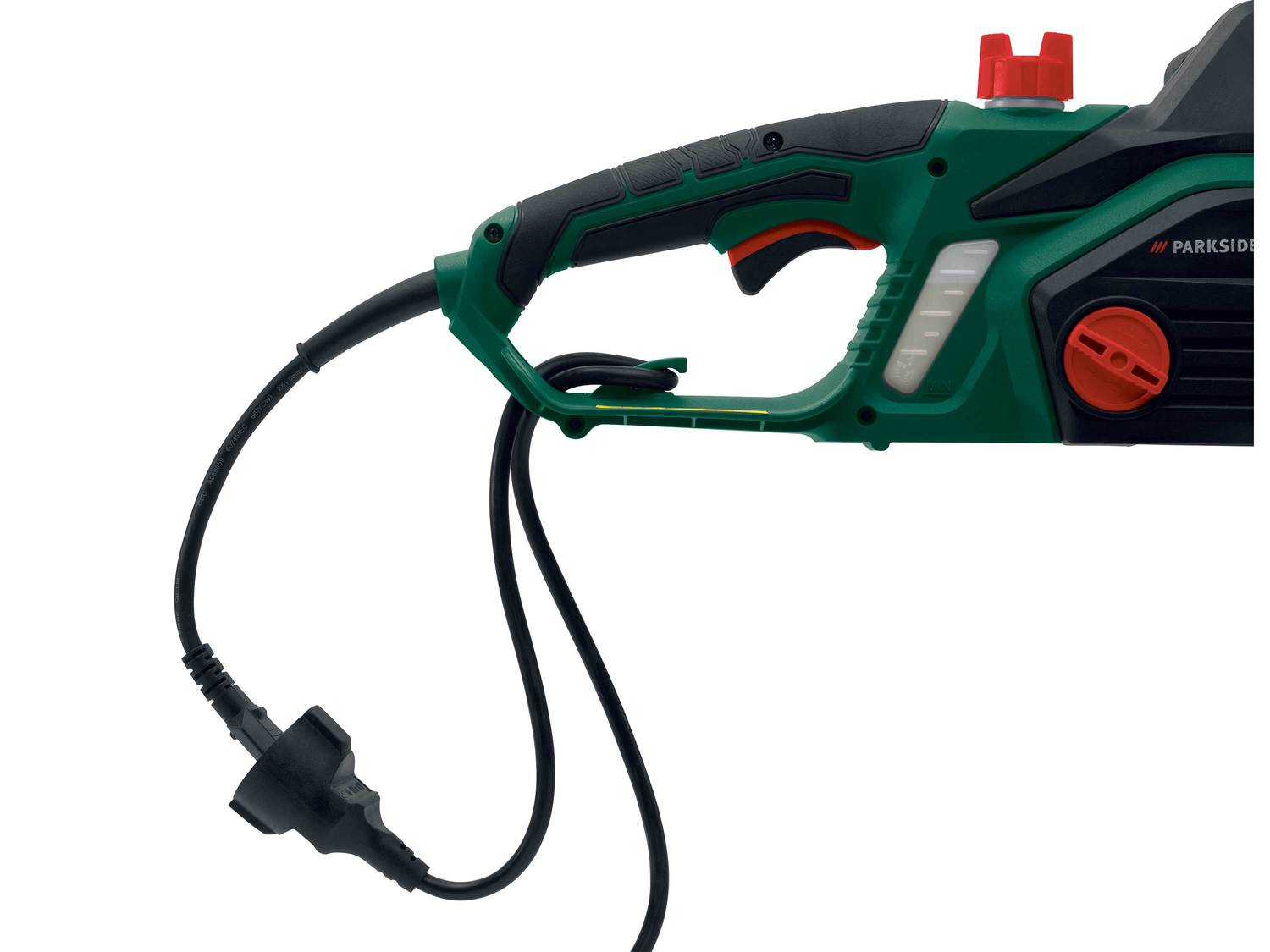Elektryczna piła łańcuchowa 2200 W Parkside, cena 259,00 PLN
- cichy, niskowibracyjny ...