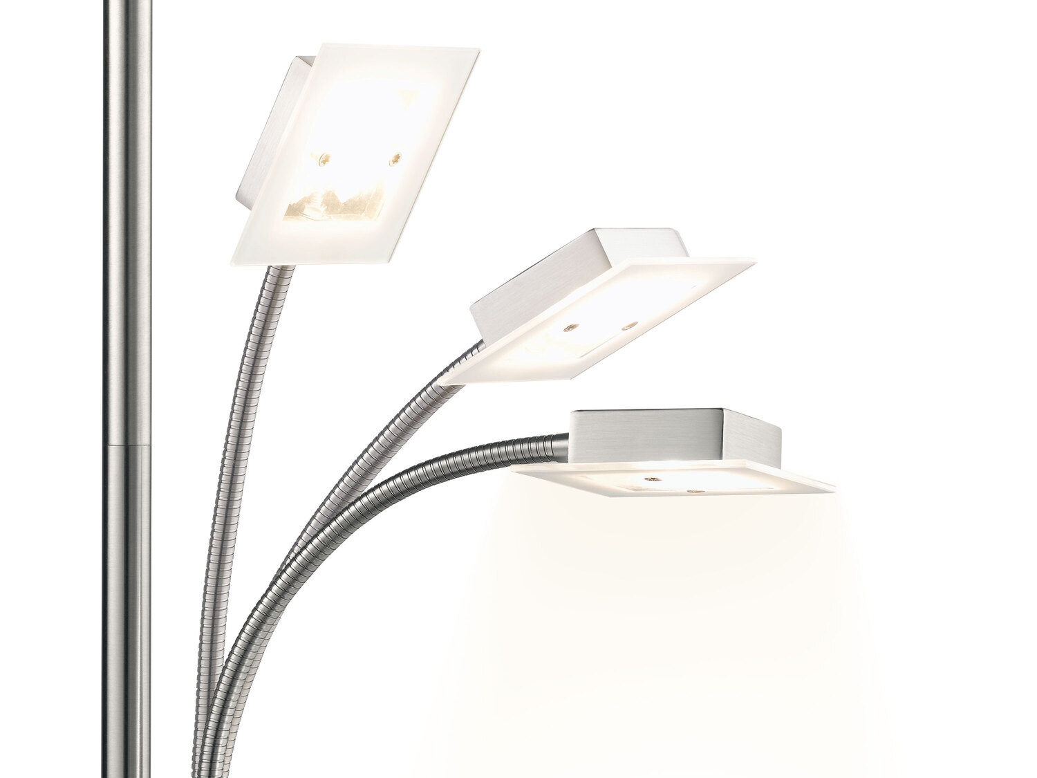 Lampa LED Livarno, cena 179,00 PLN
- 2 moduły: lampa stojąca (moc 17 W) i lampka ...