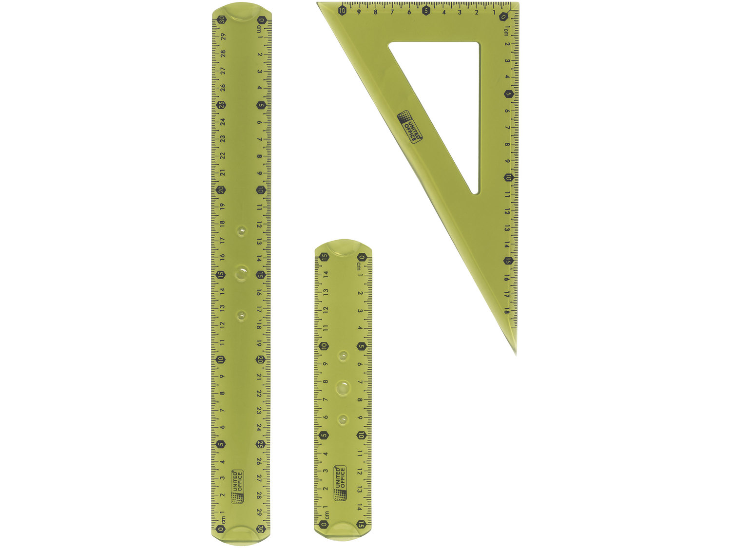 Elastyczny zestaw geometryczny, 3 części United office, cena 4,99 PLN
- w zestawie: ...