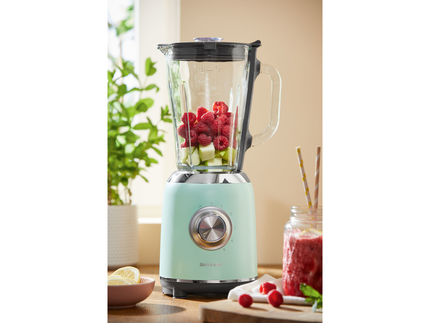 Blender kielichowy 600 W Silvercrest Kitchen Tools, cena 89,00 PLN 
- 5 poziom&oacute;w ...