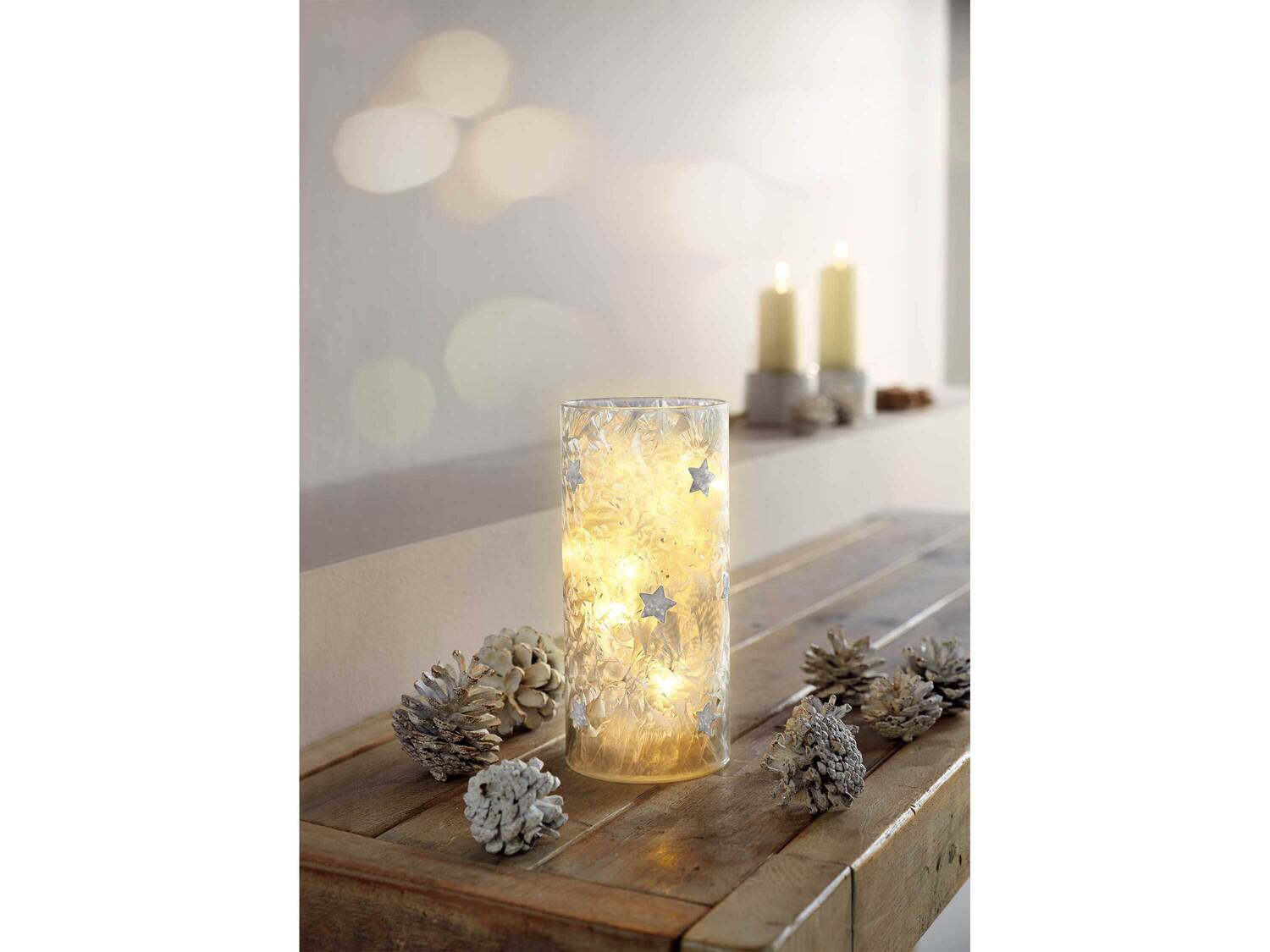 Lampka ozdobna LED Melinera, cena 19,99 PLN
4 wzory
- bezprzewodowa, zasilana ...